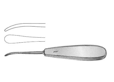 Ceramic Cut Spurling-Kerrison Rongeur, Thin Footplates, Large Handles, 15.0 Mm Opening, Black Ceramic Coat, 90 Degrees Up, 5.0 Mm Bite, 8" (20.3 Cm)